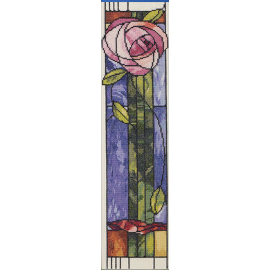 Stained Glass Rose - PDF