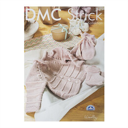 DMC Strickheft Strickjacke, Schuhe & Fäustlinge für Babys (15196L/3)