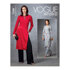 Vogue Misses' Tunic & Pants V1686 - Paper Pattern, Size Y (XSM-SML-MED)