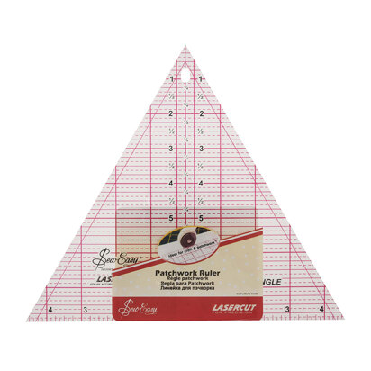 Sew Easy Quilting Ruler 60 Degree Triangle - 8 x 9.25in