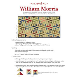Moda Fabrics William Morris Table Runner - Downloadable PDF
