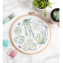Hawthorn Handmade Succulents Contemporary Printed Embroidery Kit - 16cm