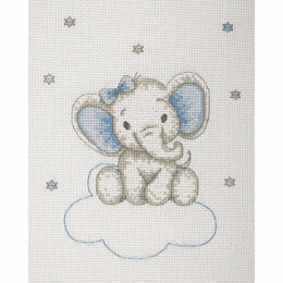 Anchor Boy Elephant Cross Stitch Kit - Multi