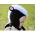 Daisy the Skunk Crochet Hat Pattern in PDF