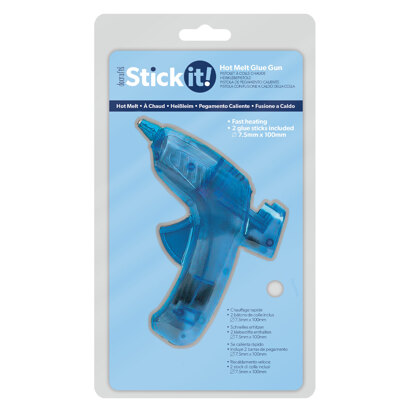 Stick It Glue Gun - Cool Melt - Blue (UK Plug)