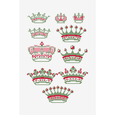 French Crown Jewels in DMC - PAT0780 - Downloadable PDF