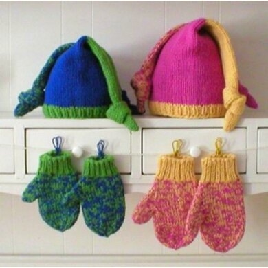 Kids' Jester Hat and Mittens