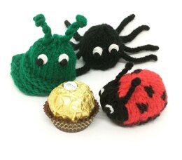 Ladybird, caterpillar, spider for Ferrero Rocher