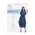 Simplicity Misses' Relaxed Pullover Dress S9140 - Paper Pattern, Size A (XXS-XS-S-M-L-XL-XXL)