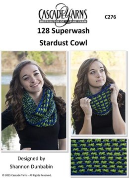 Stardust Cowl in Cascade 128 Superwash - C276