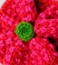 Twisted Tweed Flower Brooch