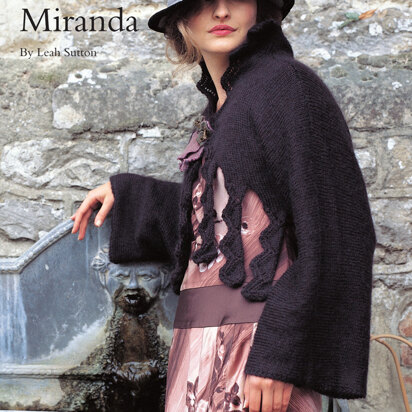 Miranda Shrug with Kimono Style in Rowan Kid Classic