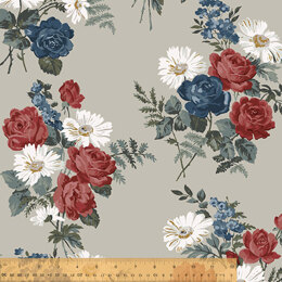 Windham Fabrics Camilla - Market Bouquet Khaki