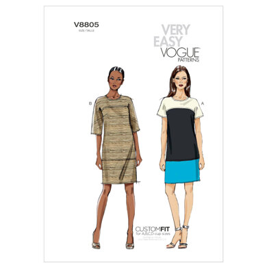 Vogue Misses' Dress V8805 - Sewing Pattern