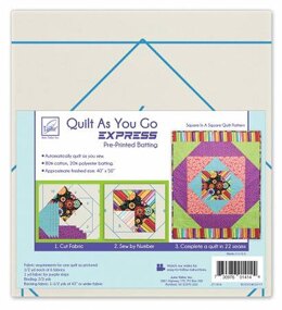 June Tailor Inc Quilt As You Go Express - Square in a Square Quilt