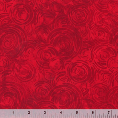 Anthology Scarlet Flame Baliscapes - Circular Rose