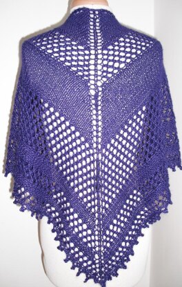 Blueberry shawl
