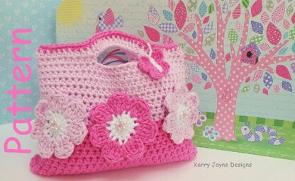 Sweet Flower Crochet Bag
