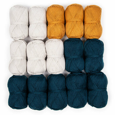 Debbie Bliss Baby Cashmerino Bhooked Small Poncho 15 Ball Colour Pack