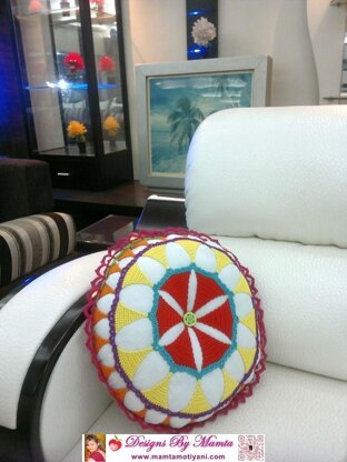 Lace Mandala Cushion Pillow
