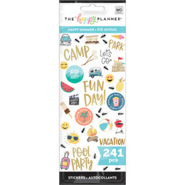 The Happy Planner Happy Summer Stickers