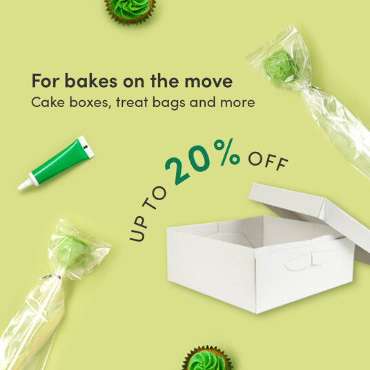 Up to 20 percent off packaging!
