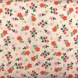 Craft Cotton Company Beautiful Florals – Orange (2735-04)
