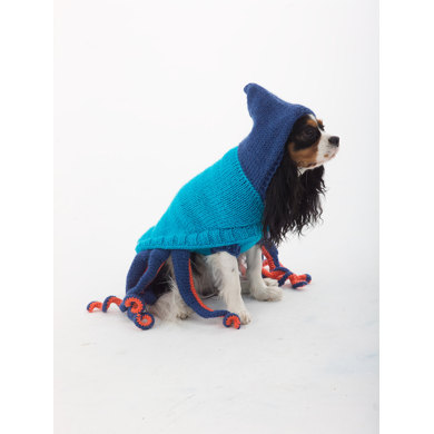 Dog Octopus Costume in Lion Brand Vanna's Choice - L30275