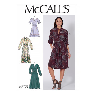 McCall's Misses' Dresses M7973 - Sewing Pattern
