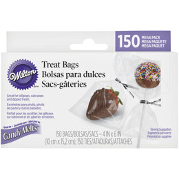 Wilton Clear Confectionary Bags, 150-Count