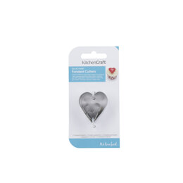 Kitchen Craft Sweetly Does It Mini Fondant Cutter, Heart Design, Set of Three, Blister Carded