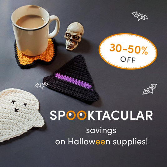 30-50 percent off Halloween supplies!