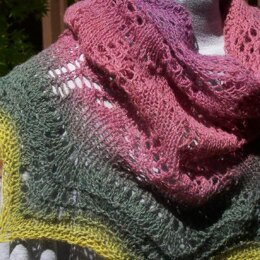 Hint of Spring shawlette