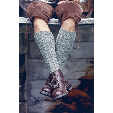 Man's Knee Length Socks in Regia 4 Ply Tweed - 5413 - Downloadable PDF