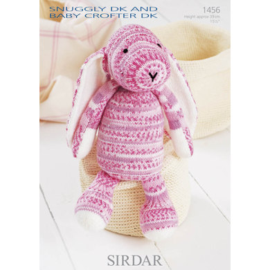 Toy Rabbit in Sirdar Snuggly Baby Crofter DK and Snuggly DK - 1456