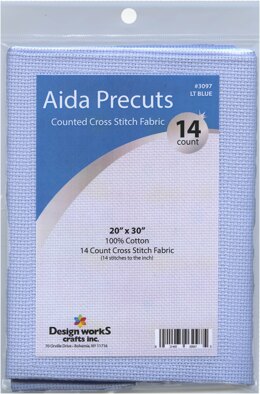 Design Works Gold Quality Aida 14 Count 20"x30" - 55725