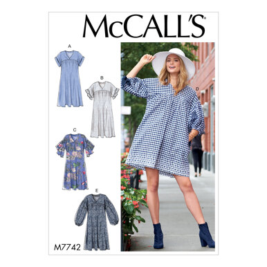 McCall's Misses' Dresses M7742 - Sewing Pattern
