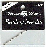 Mill Hill Beading Needle, #10 Long Sharp Beading Needle (2)