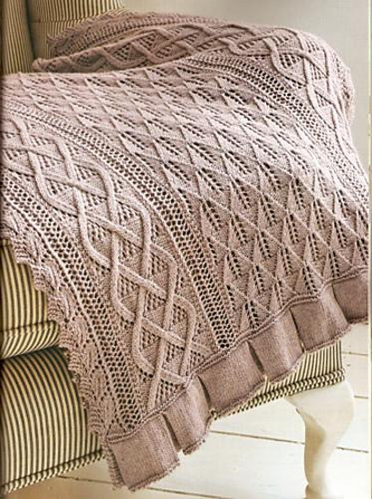 Celtic Leaves Knitting pattern by Judy Furlong | Knitting Patterns | LoveKnittingheartcard-saveheartcard-savecross