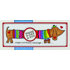 Woodware Clear Singles Sausage Dog Stamp 8in x 2.6in