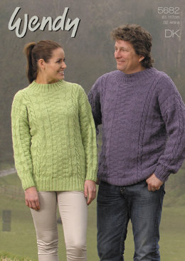 Unisex Sweaters in Wendy Mode DK - 5682