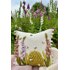 Foxgloves and Bees cushion