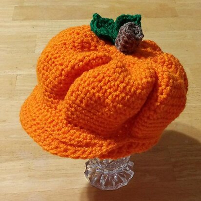 Pumpkin Newsboy Cap