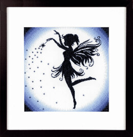 Lanarte Enchanting Fairy Counted Cross Stitch Kit - 24 x 24 cm