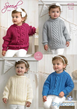 Aran Sweaters in Stylecraft Special Aran - 4175 - Downloadable PDF