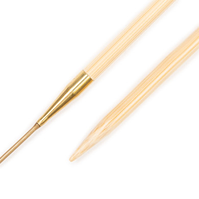 Addi CraSyTrio Bamboo Double Point Needle 21cm (8")