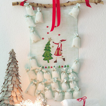 Enchanting Christmas - Advent Calendar in Anchor - Downloadable PDF