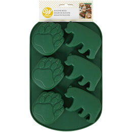 Wilton Camping Adventurers Silicone Mold, 6-Cavity