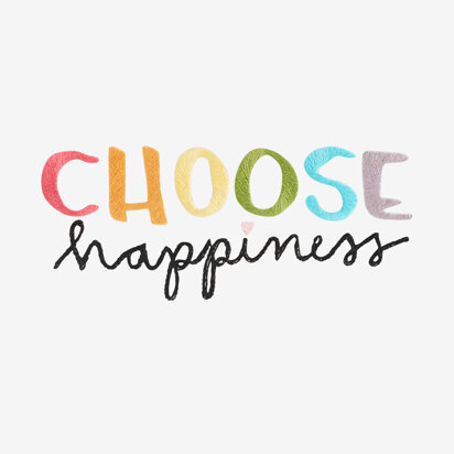 Choose Happiness in DMC - PAT0397 - Downloadable PDF