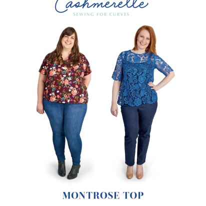 Cashmerette Montrose Top 2104 - Paper Pattern, Size 12 - 28